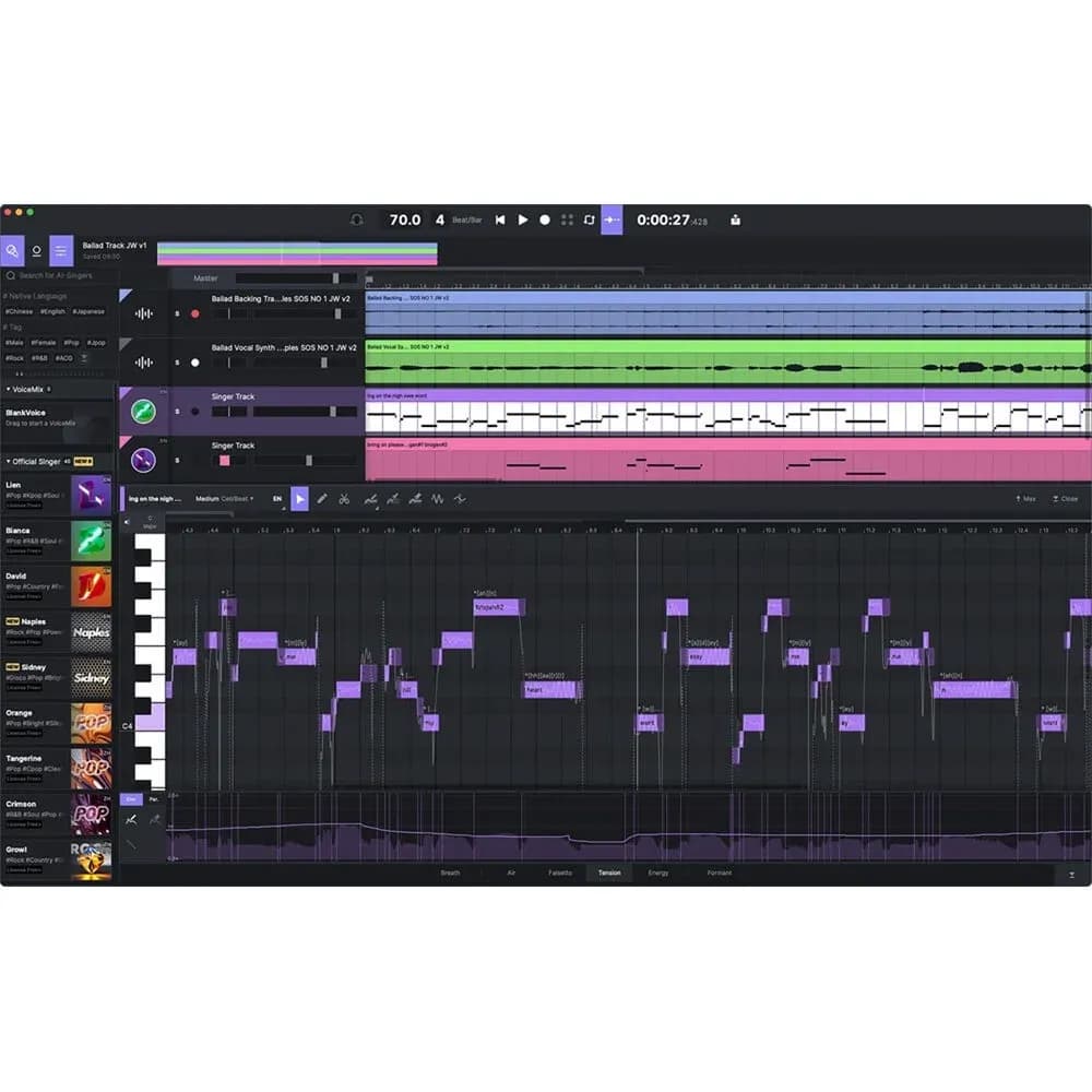 ACE Studio Artist Pro 2.0 – Software de Producción Musical con IA (Licencia Lifetime) (Descarga Digital) - Miniatura 1 en LEMM DJ Store