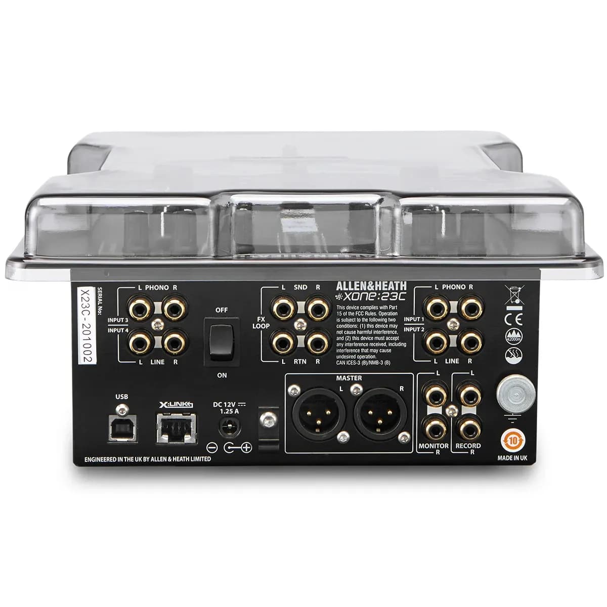 Decksaver LE – Tapa Protectora Allen & Heath Xone 23 / 23C - Miniatura 2 en LEMM DJ Store