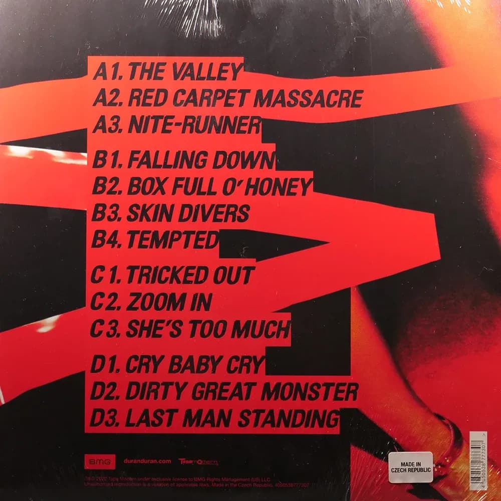 Duran Duran – Red Carpet Massacre (Vinilo 2LP Rojo) - Miniatura 2 en LEMM DJ Store