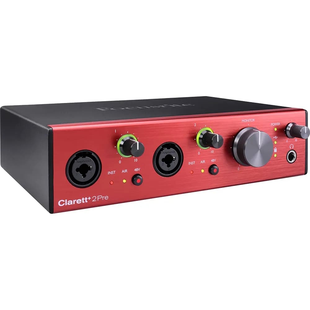 Focusrite Clarett+ 2Pre USB-C Interfaz de Audio - Miniatura 1 en LEMM DJ Store