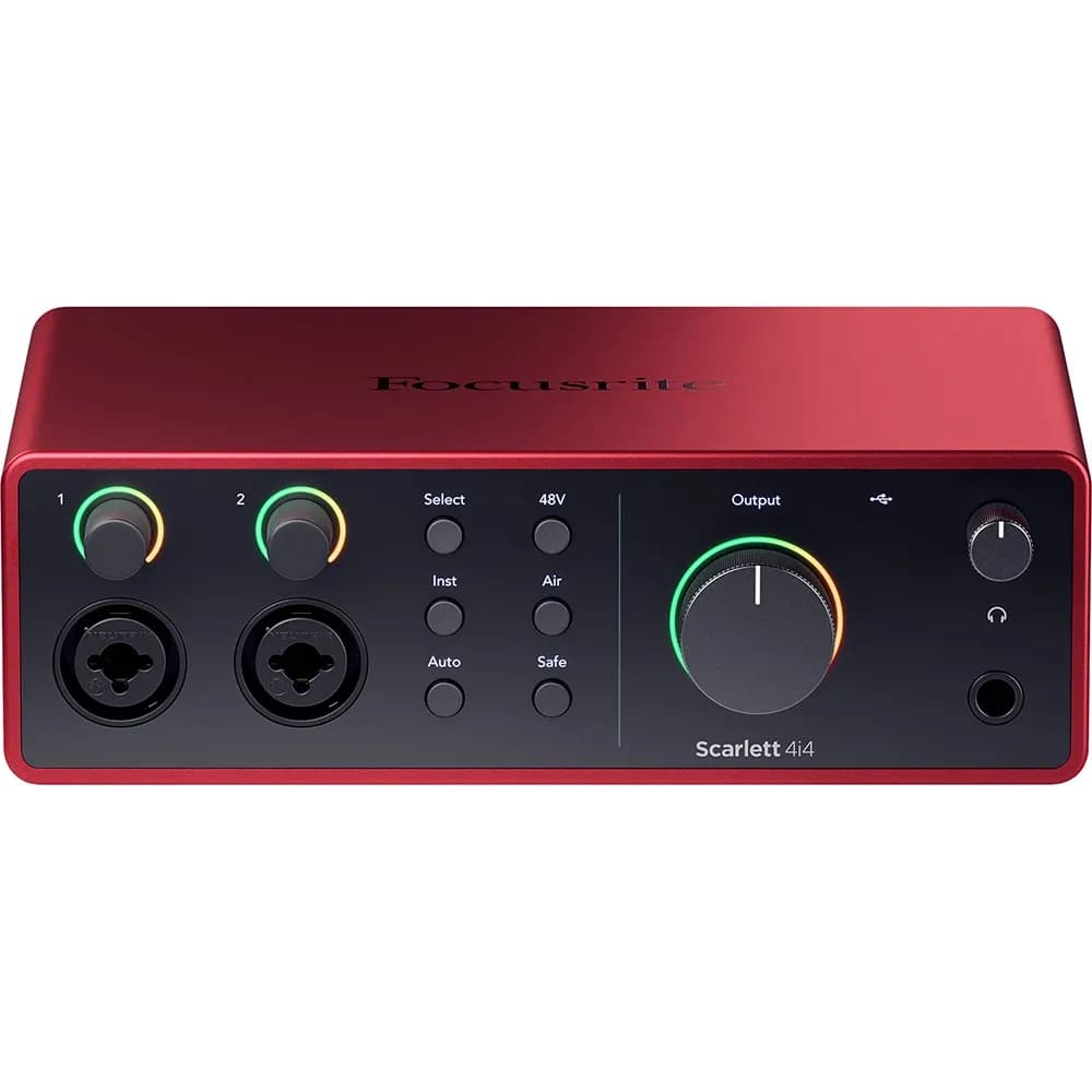 Focusrite Scarlett 4i4 4th Gen — Interfaz de Audio USB C - Miniatura 2 en LEMM DJ Store