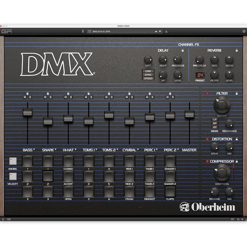 GForce DMX – Batería Virtual Plugin para Producción Musical (Descarga Digital) - Miniatura 1 en LEMM DJ Store