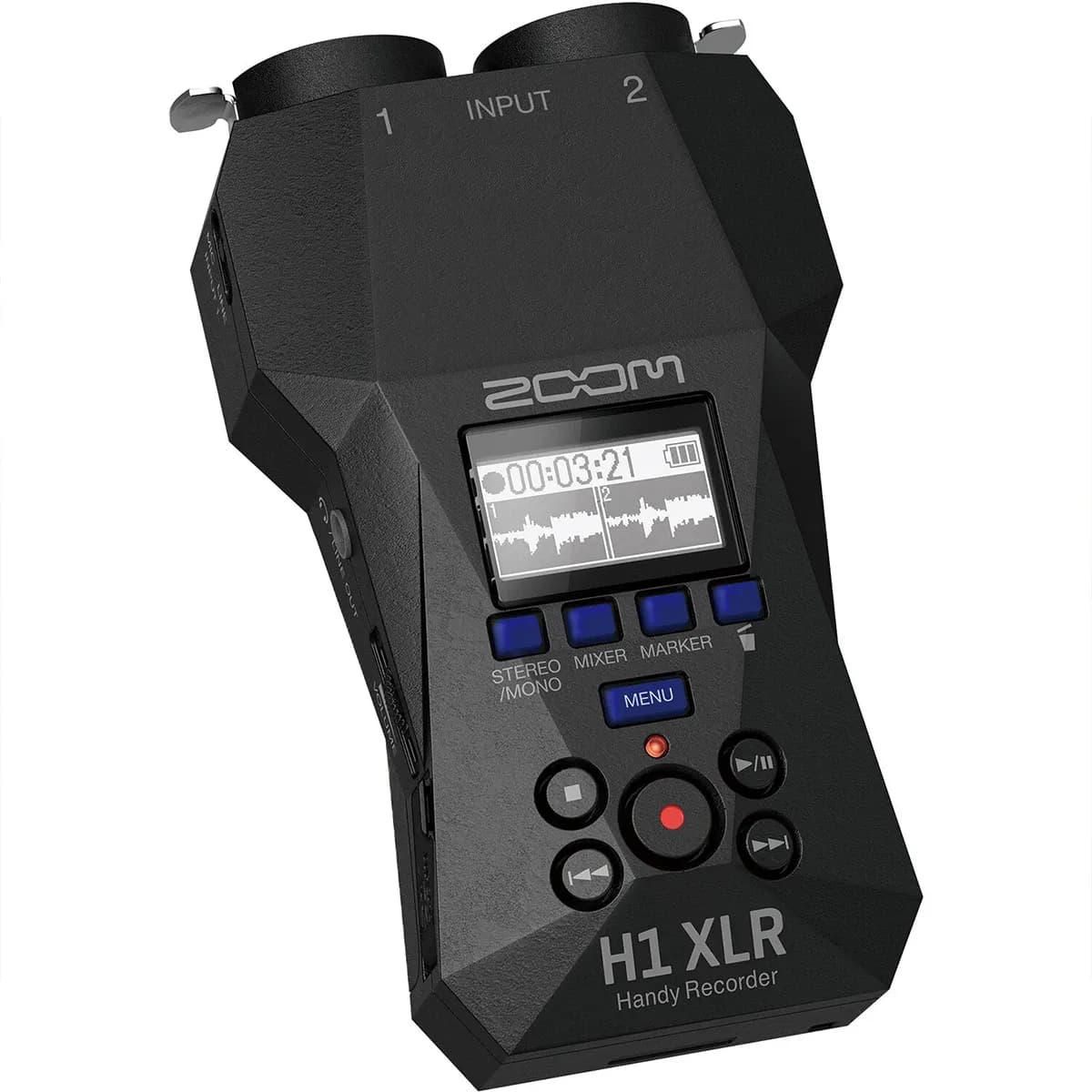 Zoom H1 XLR – Grabadora de Audio Portátil 32-Bit Float con Entradas XLR/TRS - Miniatura 1 en LEMM DJ Store