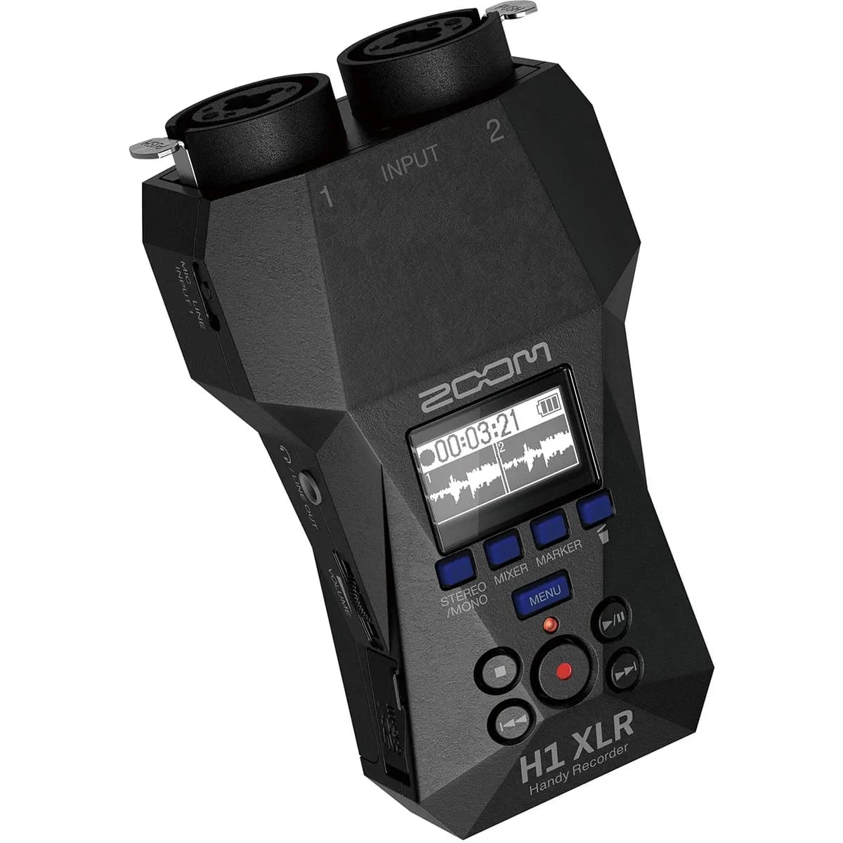 Zoom H1 XLR – Grabadora de Audio Portátil 32-Bit Float con Entradas XLR/TRS - Miniatura 4 en LEMM DJ Store