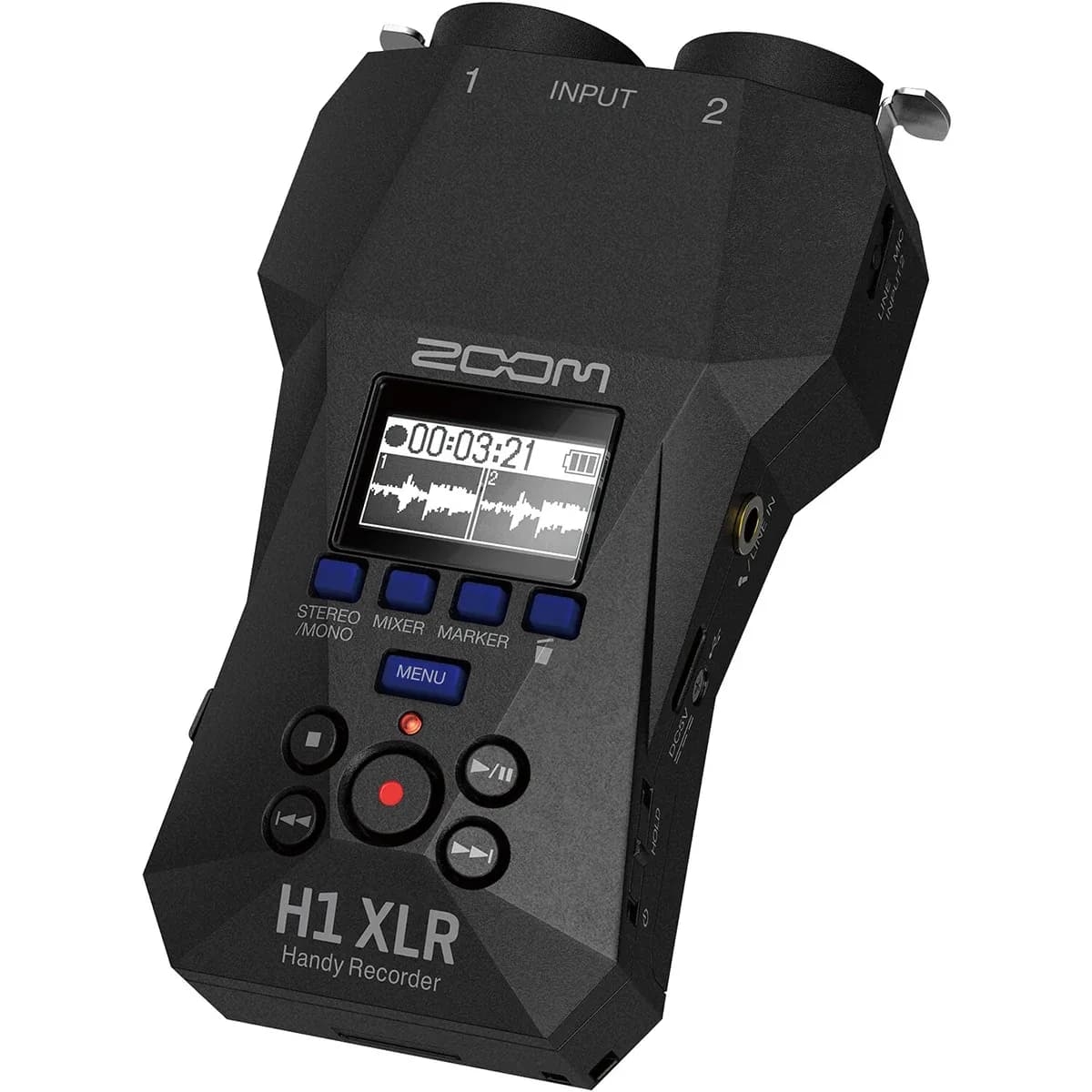Zoom H1 XLR – Grabadora de Audio Portátil 32-Bit Float con Entradas XLR/TRS - Miniatura 5 en LEMM DJ Store
