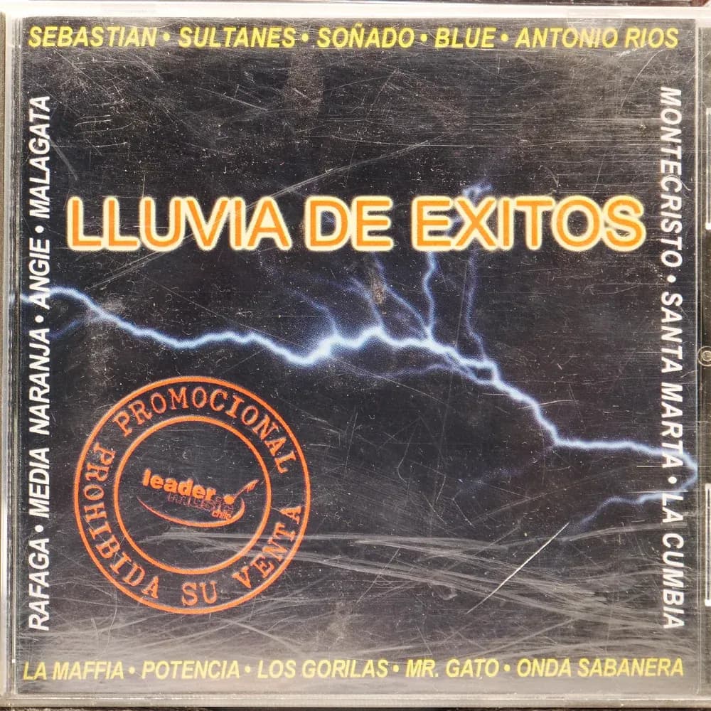 Lluvia de Éxitos – Cumbia (CD Compilado usado VG+) - Miniatura 1 en LEMM DJ Store
