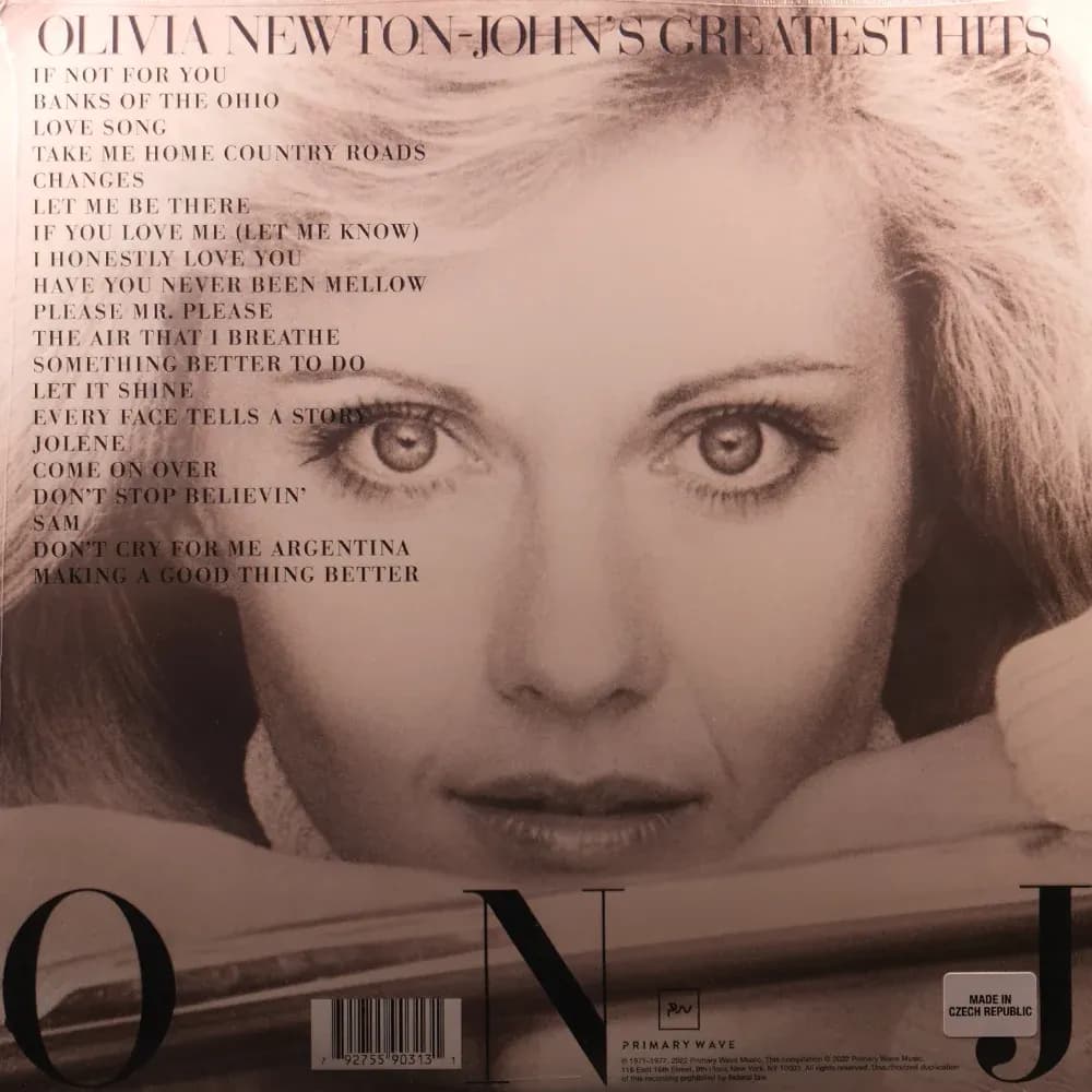 Olivia Newton-John – Greatest Hits (Vinilo 2LP 180g) - Miniatura 2 en LEMM DJ Store