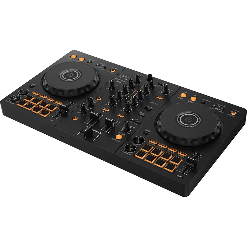 Pioneer DJ DDJ-FLX4 Controlador DJ 2 Canales Rekordbox y Serato - Miniatura 1 en LEMM DJ Store