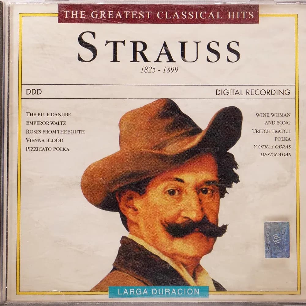 Strauss – The Greatest Classical Hits (CD usado VG+) - Miniatura 1 en LEMM DJ Store