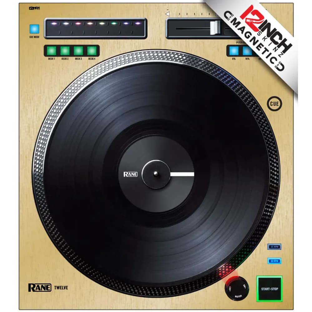 Skin Magnético para Rane Twelve 12inch Skinz - Color Gold Opaco (Magnético, fácil de poner) - Miniatura 1 en LEMM DJ Store