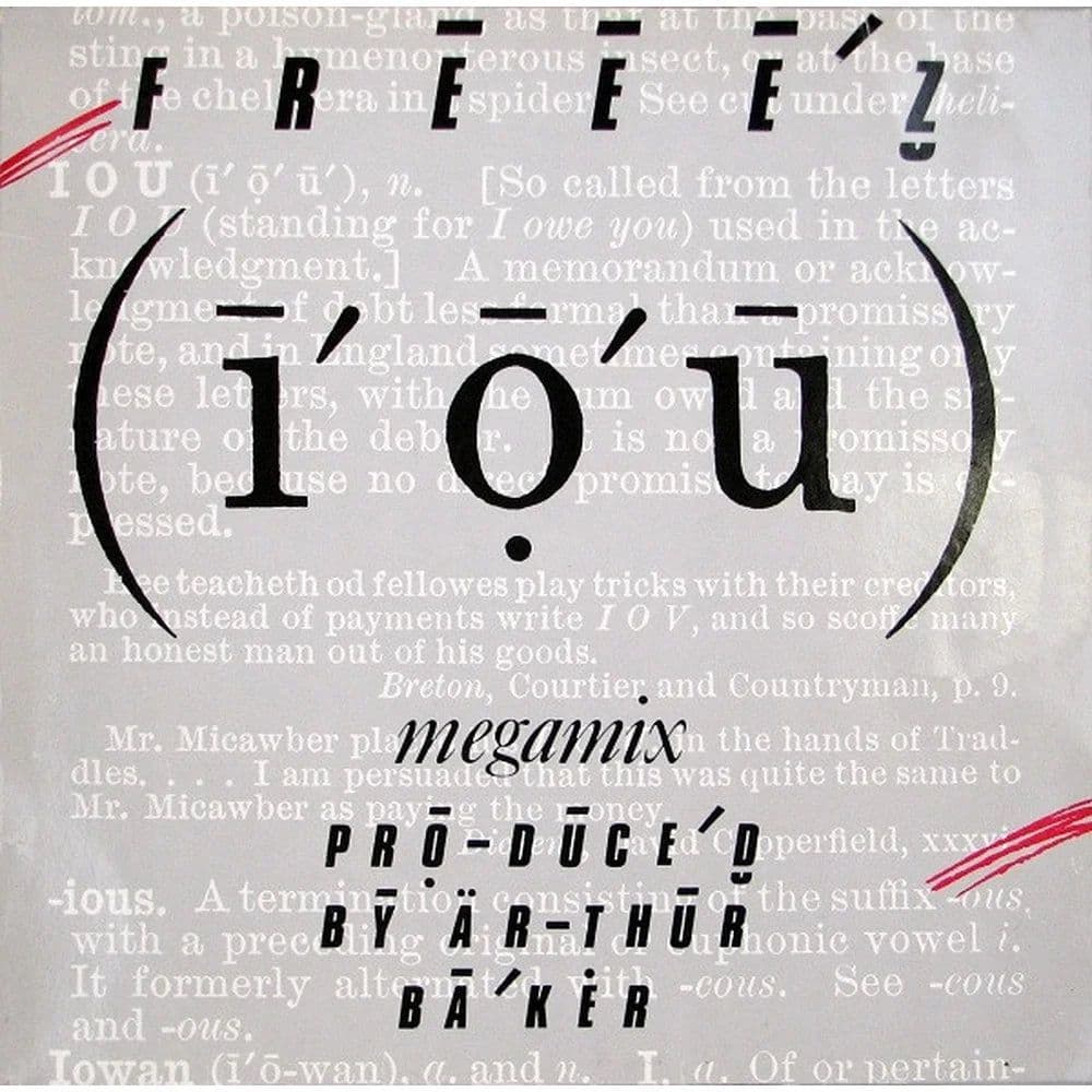 Freeez - I.O.U. (Megamix) (12") (Vinilo usado VG+) - Miniatura 1 en LEMM DJ Store