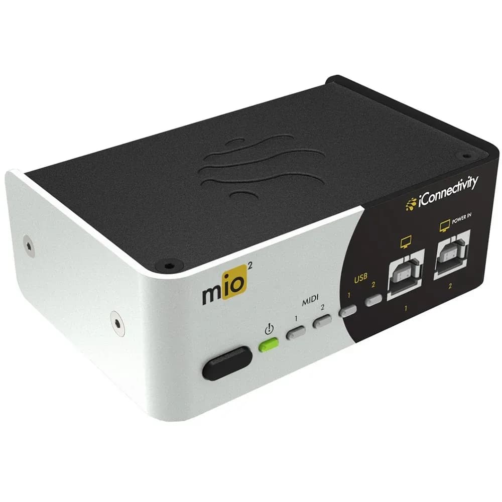 iConnectivity mio2 – Interfaz MIDI USB 2x2 para Compartir y Enrutar MIDI (Clásico Descontinuado) - Miniatura 1 en LEMM DJ Store