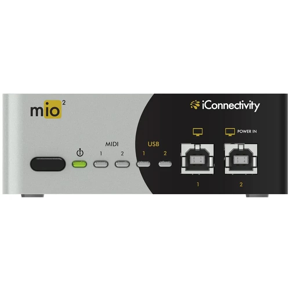 iConnectivity mio2 – Interfaz MIDI USB 2x2 para Compartir y Enrutar MIDI (Clásico Descontinuado) - Miniatura 2 en LEMM DJ Store