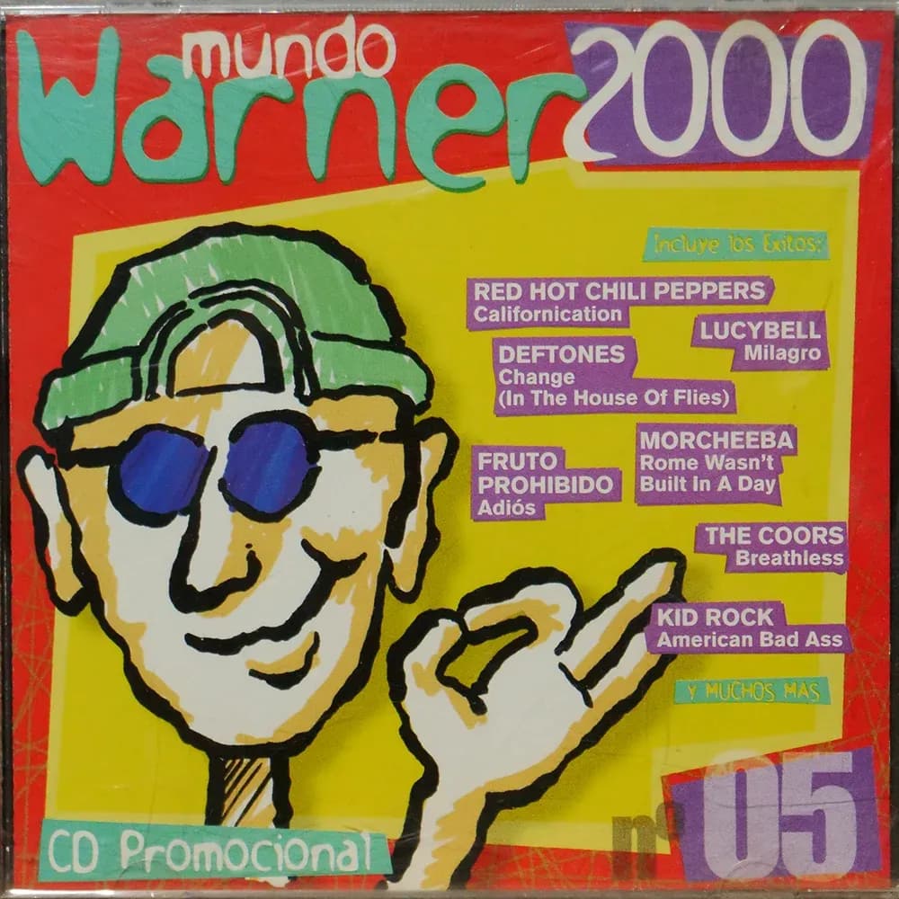Mundo Warner 2000 N°05 (CD Promocional Compilado Usado VG+) - Miniatura 1 en LEMM DJ Store