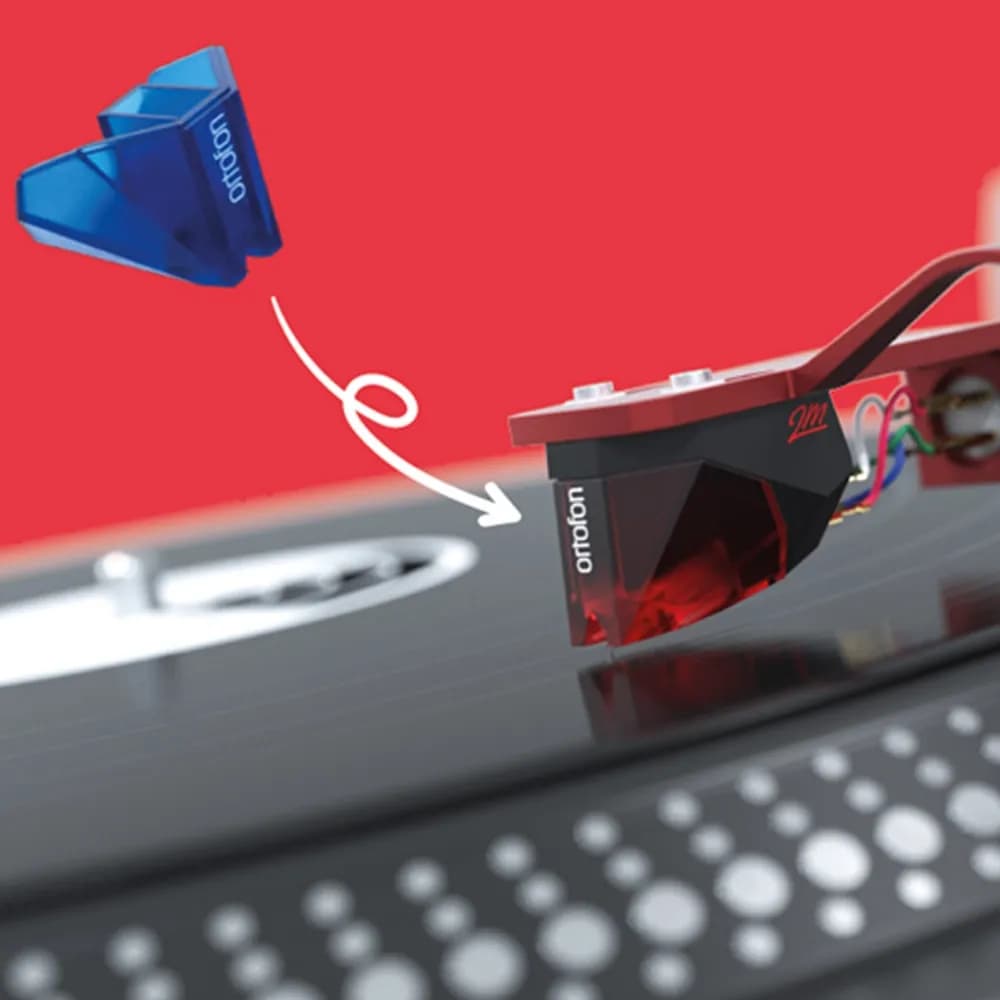 Ortofon 2M Red – Cápsula Hi-Fi Moving Magnet Aguja Elíptica - Miniatura 2 en LEMM DJ Store