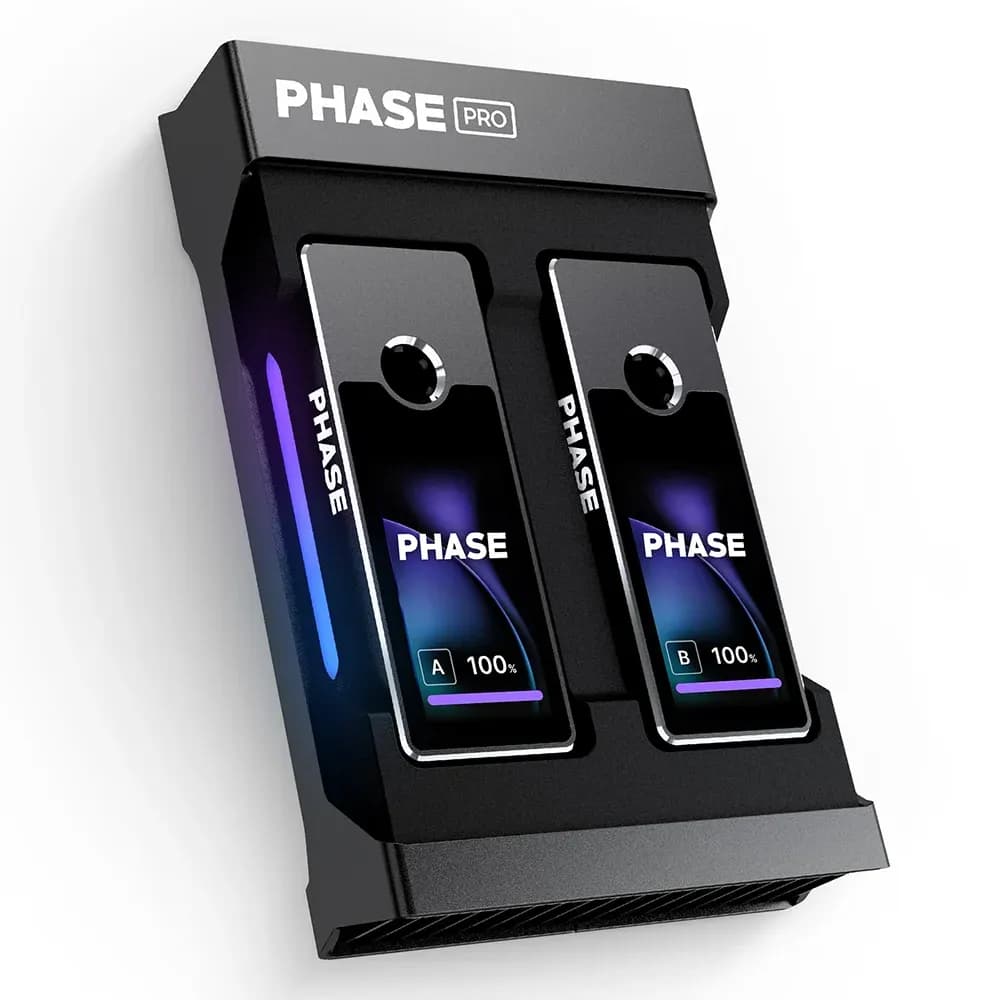 Phase Pro — Control DVS inalámbrico con pantallas OLED táctiles (2 Remotes) (Pre Venta) - Miniatura 1 en LEMM DJ Store