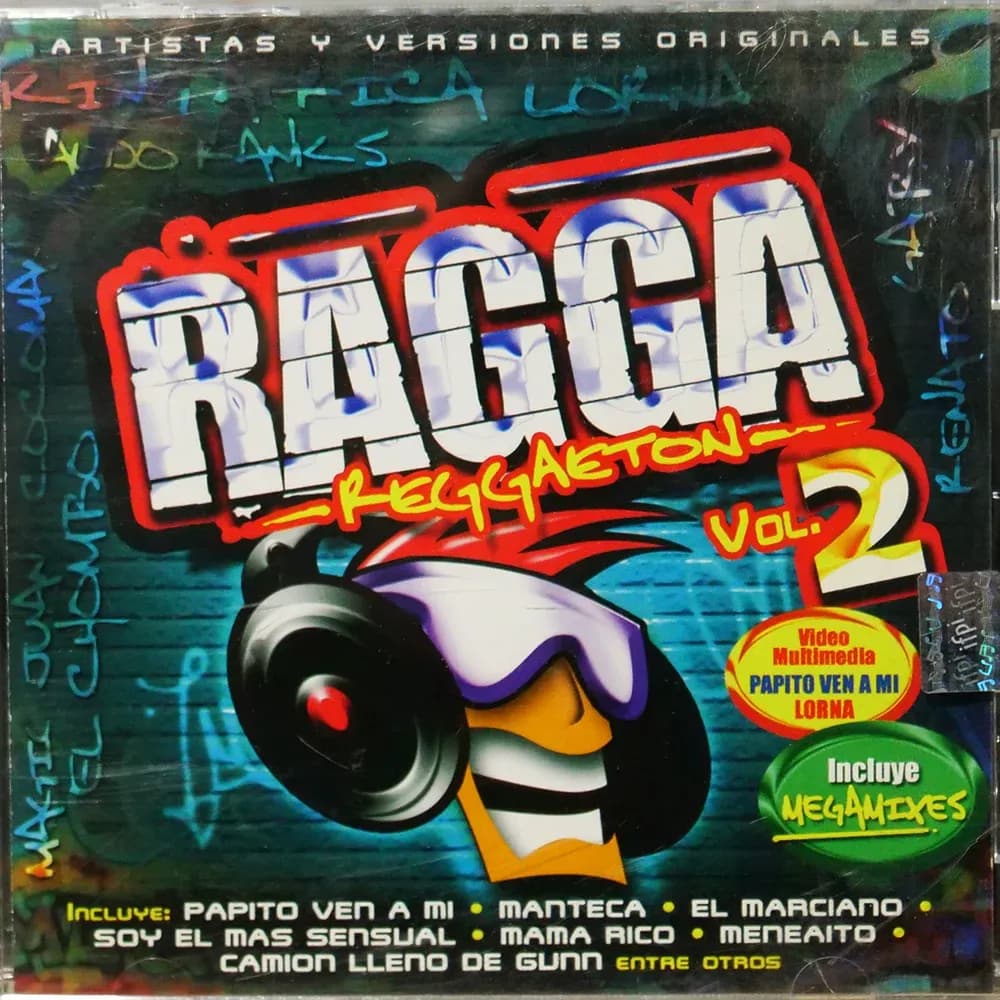 Ragga Reggaeton Vol. 2 (CD Compilado Usado VG+) - Miniatura 1 en LEMM DJ Store
