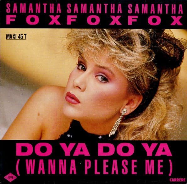 Samantha Fox – Do Ya Do Ya (Wanna Please Me) (Vinilo usado VG+) - Miniatura 1 en LEMM DJ Store