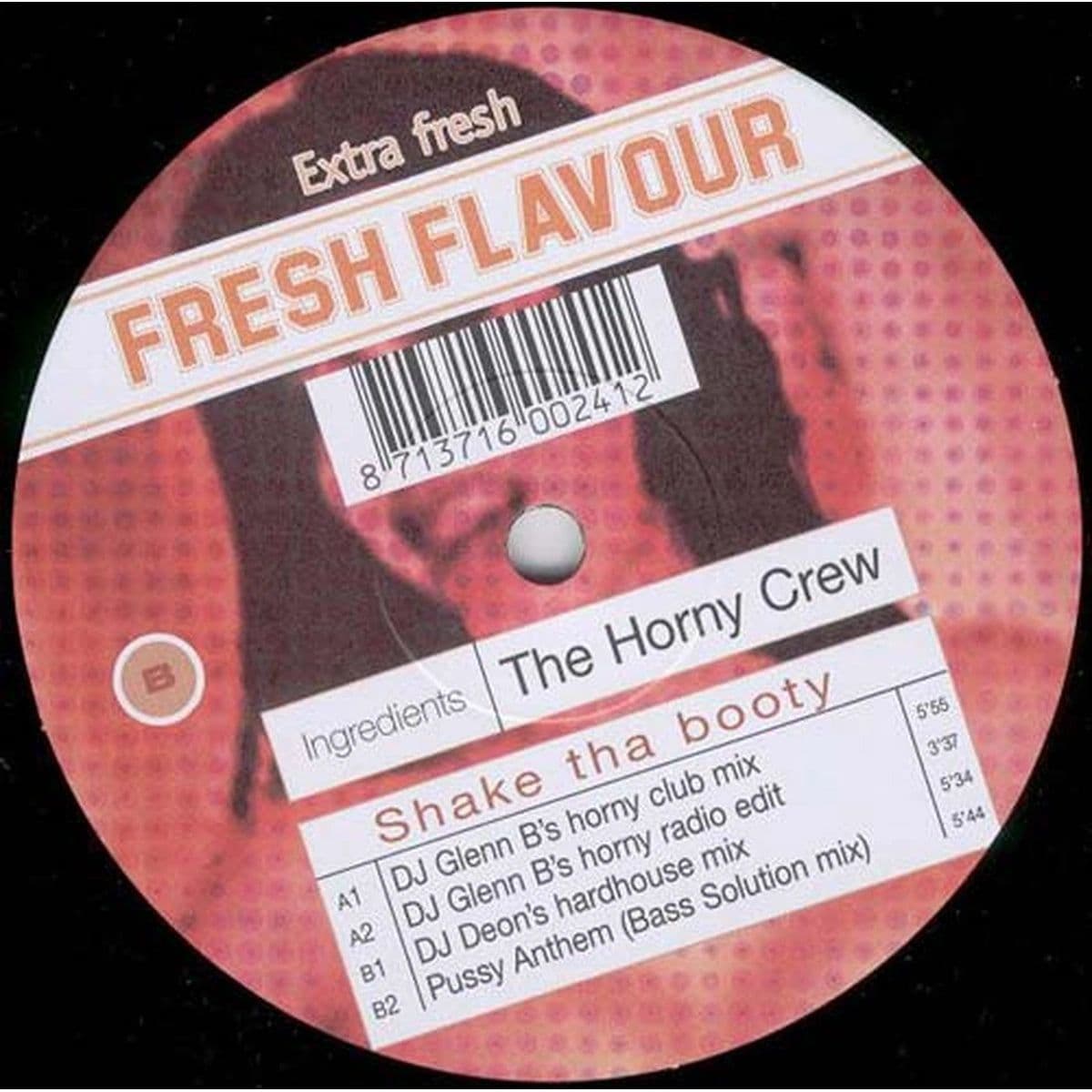 The Horny Crew – Shake Tha Booty (Vinilo usado VG+) - Avatar en LEMM DJ Store