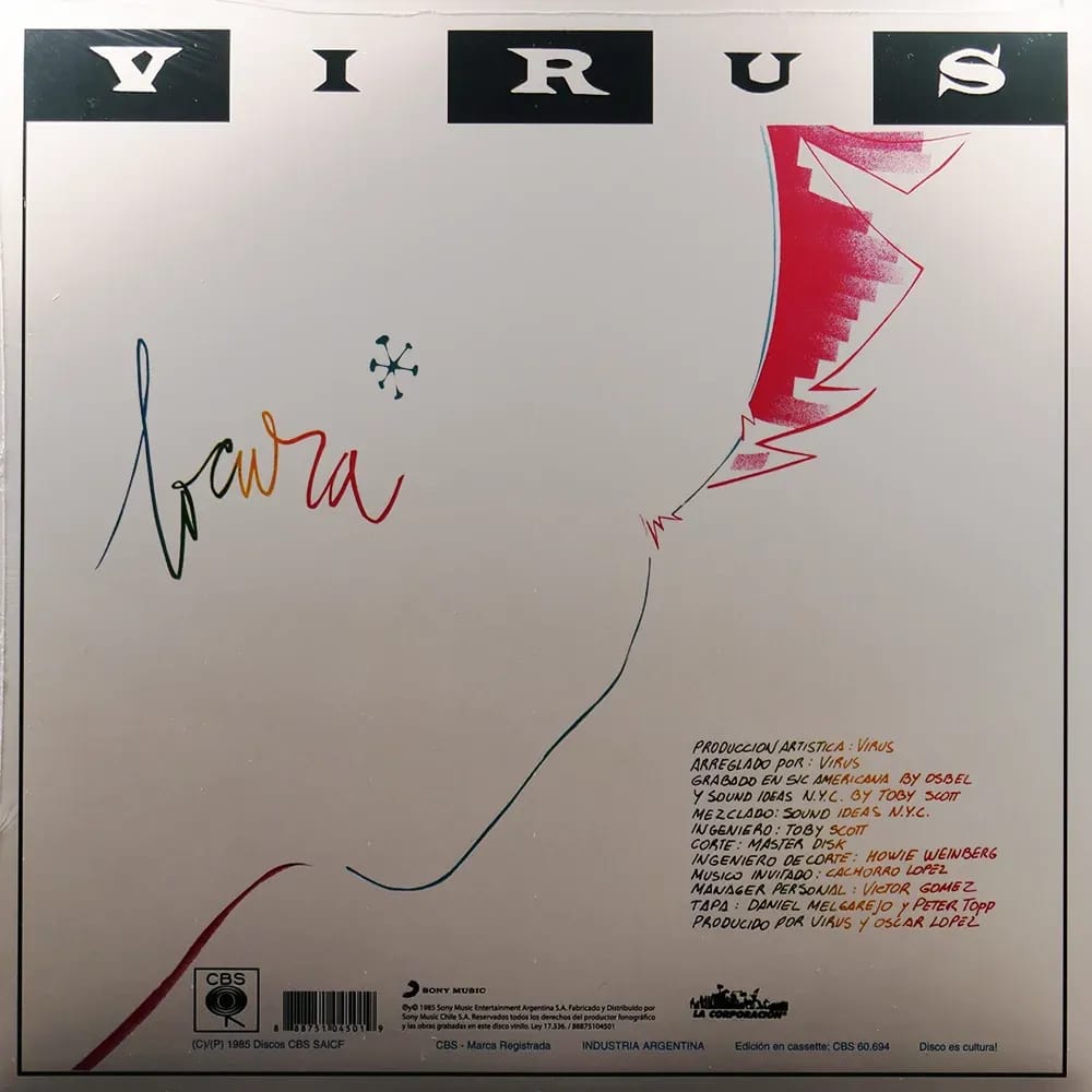 Virus – Locura (Vinilo LP nuevo) - Variante - Vista alternativa en LEMM DJ Store