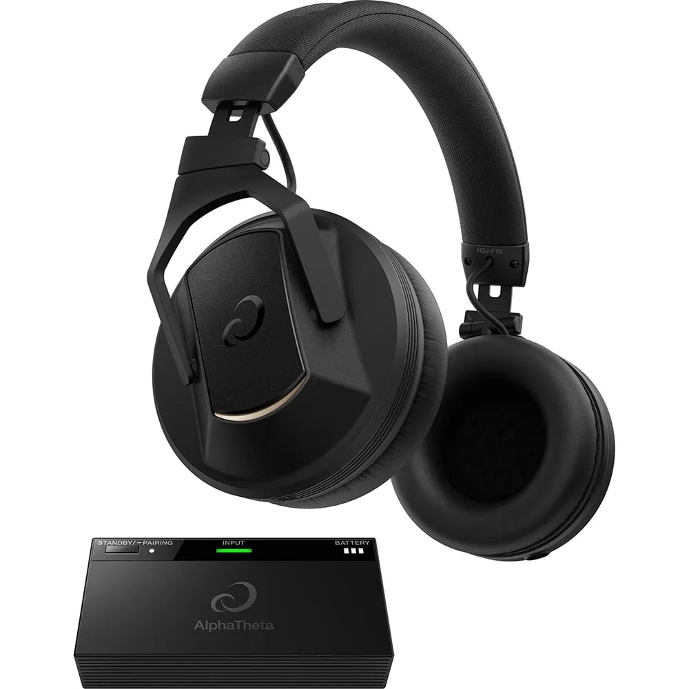 Pioneer DJ HDJ-F10 TX — Audífonos Inalámbricos Profesionales para DJ con Transmisor HP-TX01 - Variante en LEMM DJ Store