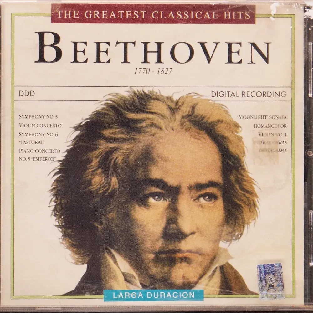 Beethoven – The Greatest Classical Hits (CD usado VG+) - Variante en LEMM DJ Store