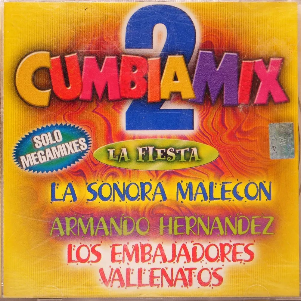 Cumbia Mix 2 – La Fiesta (CD Compilado usado VG+) - Variante en LEMM DJ Store