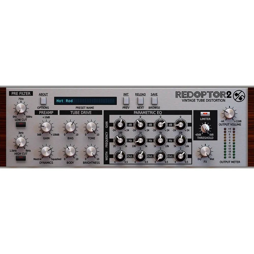 D16 Group Redoptor 2 – Plug-in de Distorsión Tubular Vintage (Descarga Digital) - Variante en LEMM DJ Store