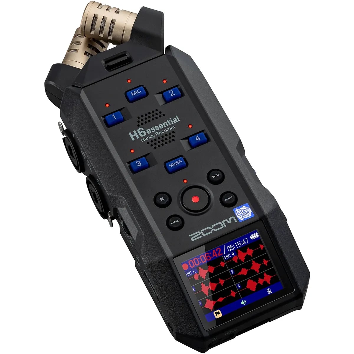 Zoom H6essential – Grabadora de Audio Portátil 32-Bit Float 6 Pistas - Variante en LEMM DJ Store