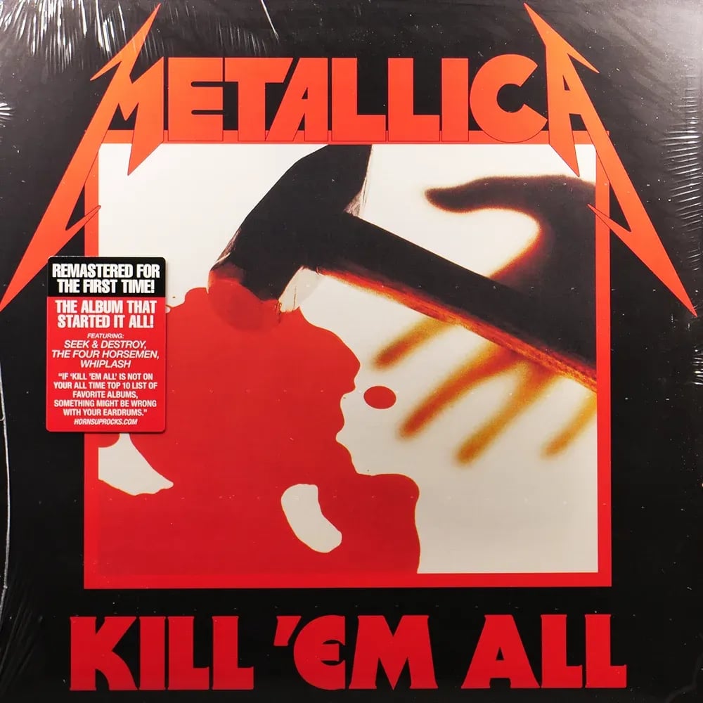 Metallica – Kill 'Em All (Vinilo LP nuevo) - Variante en LEMM DJ Store