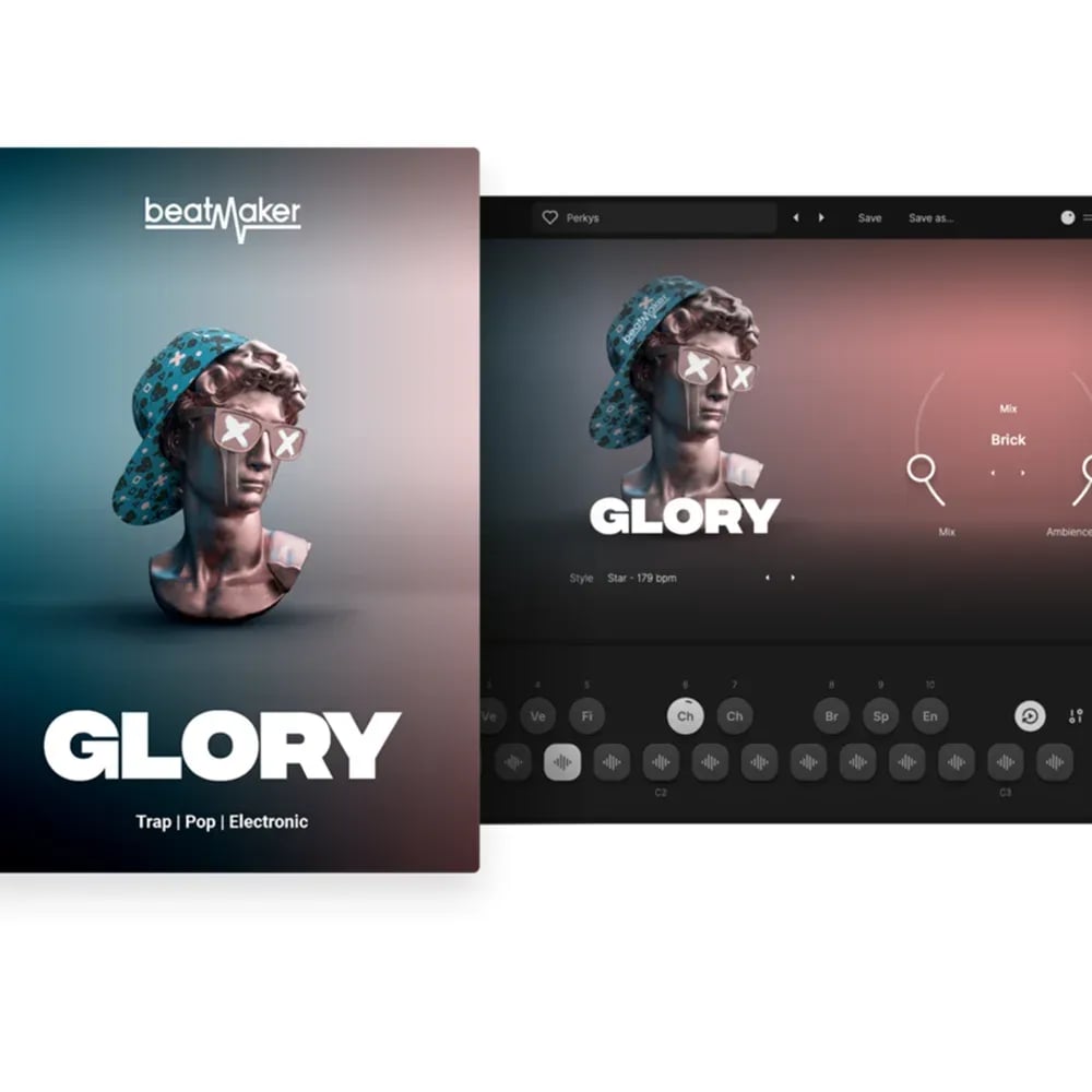UJAM Beatmaker GLORY – Plugin de Producción Musical (Descarga Digital) - Variante en LEMM DJ Store