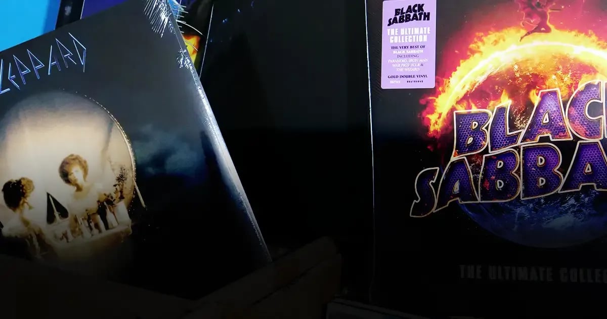 Vinilos de Rock en Chile: Clásico, Hard Rock y Metal