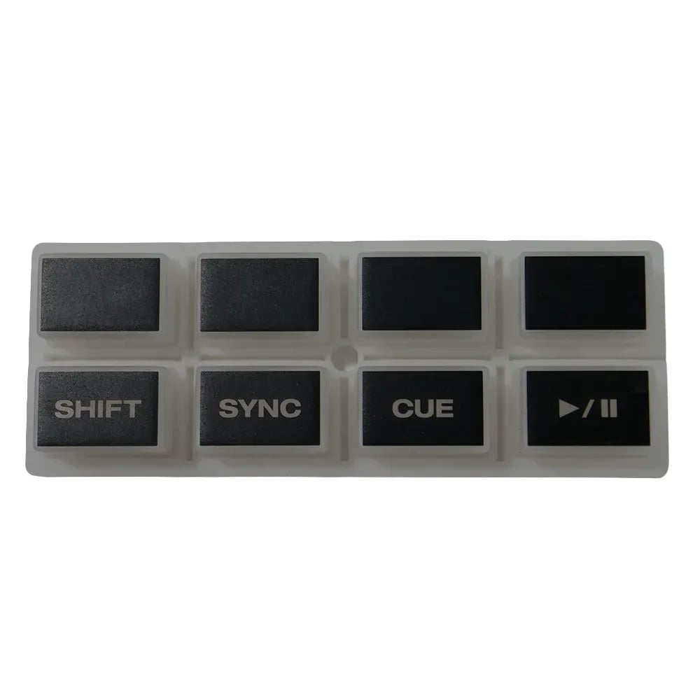 Repuesto botones Shift/Sync/Cue/Play Denon DJ MC4000 - Variante en LEMM DJ Store