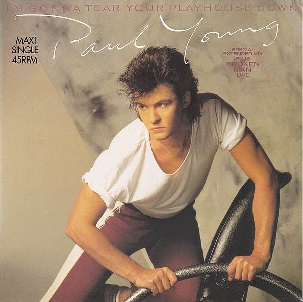 Paul Young – I'm Gonna Tear Your Playhouse Down (Vinilo usado VG+) - Variante en LEMM DJ Store