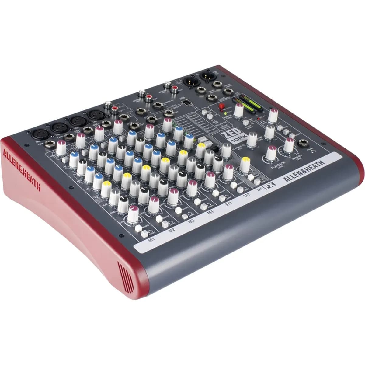 Allen & Heath ZED-10FX – Mesa de Sonido Analógica 6 Canales con Efectos y USB