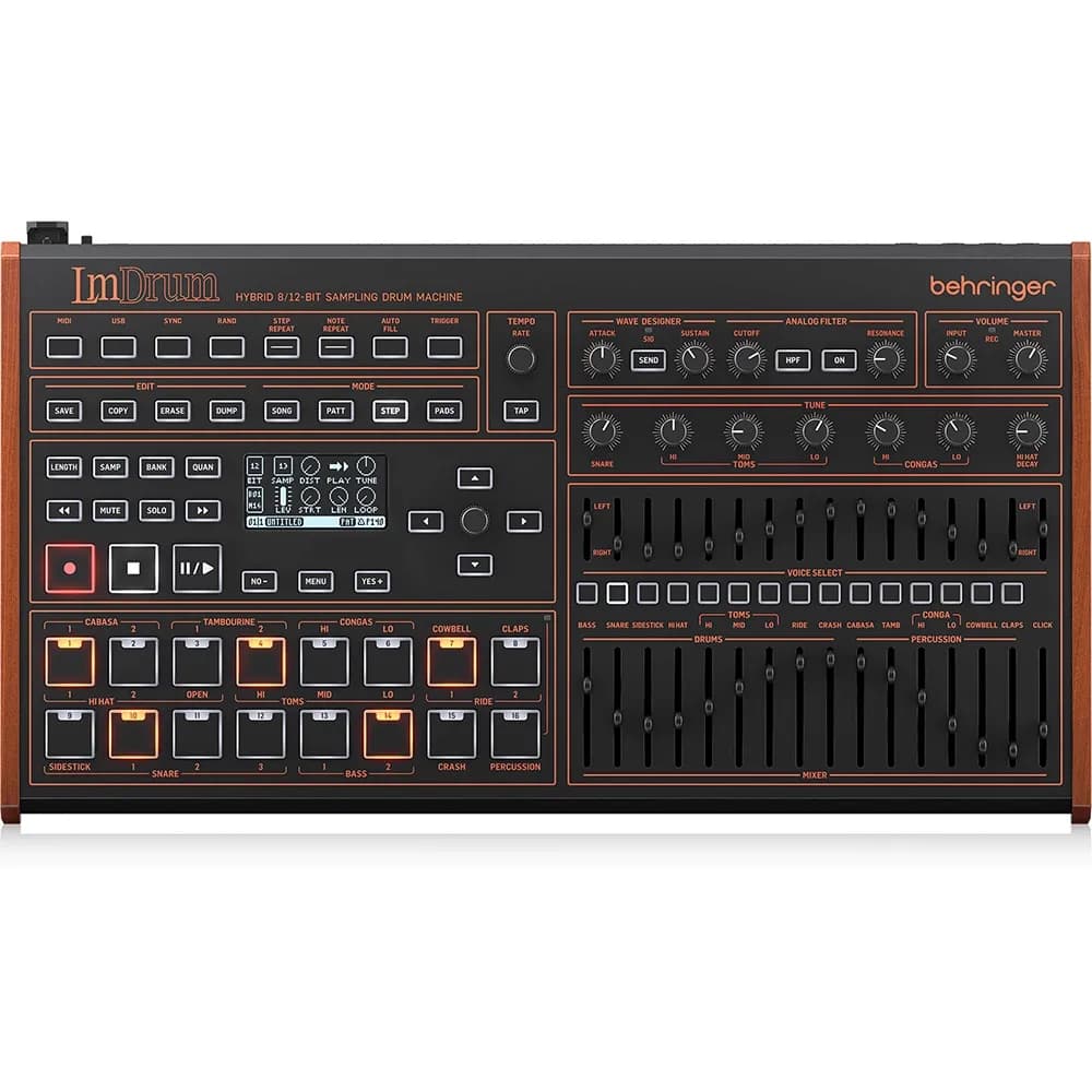Behringer LM Drum – Hybrid Sampling Drum Machine