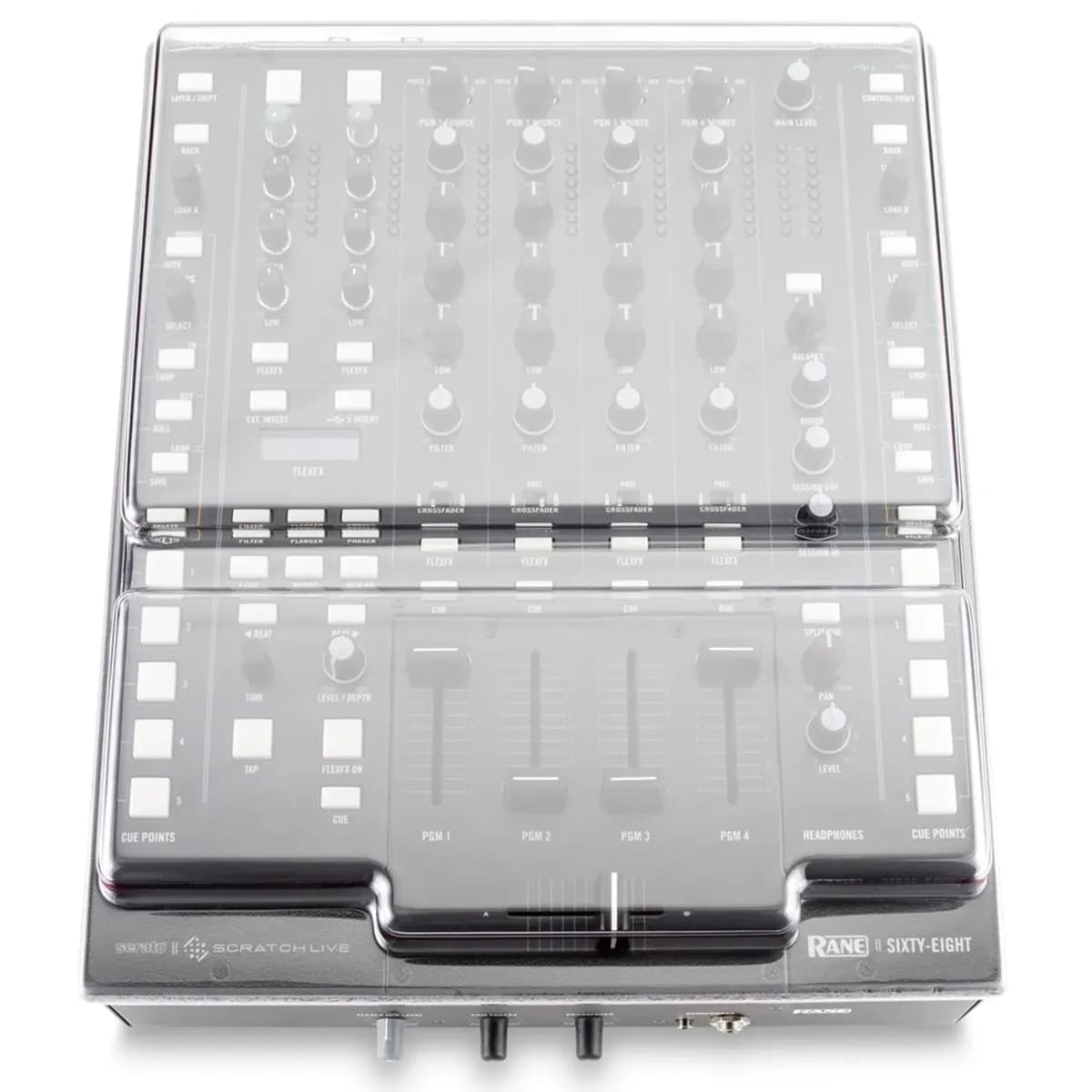 Decksaver - Tapa Protectora para Rane Sixty-Eight