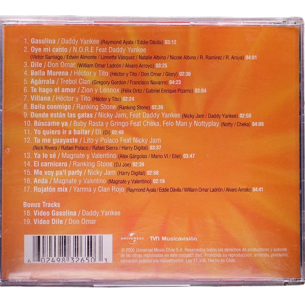 El Perreo de Yamna – Lo Mejor del Reggaetón (CD Compilado usado VG+) - Variante - Vista alternativa en LEMM DJ Store
