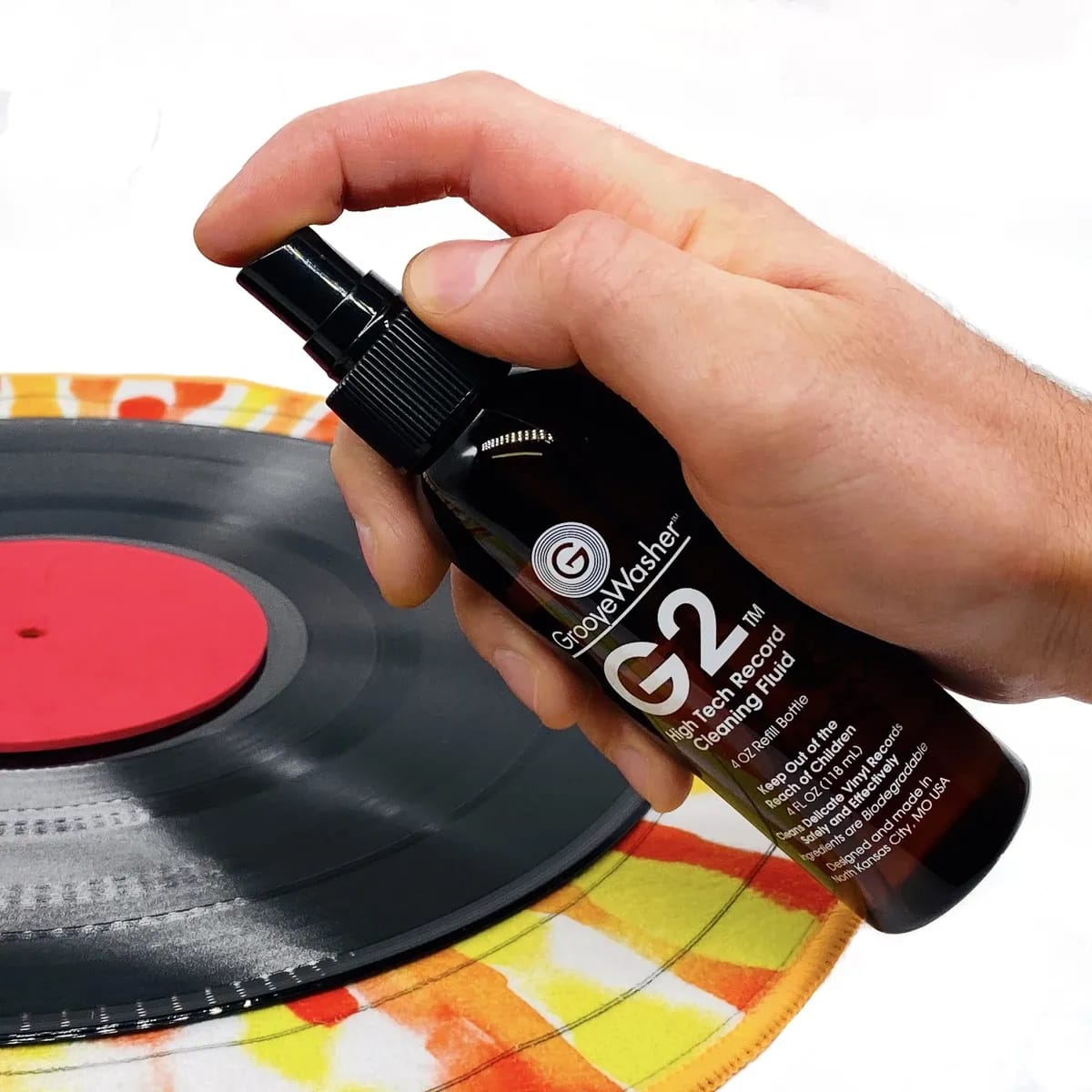 GrooveWasher RSC-10 – Kit de Limpieza para Vinilos y Aguja - Variante - Vista alternativa en LEMM DJ Store