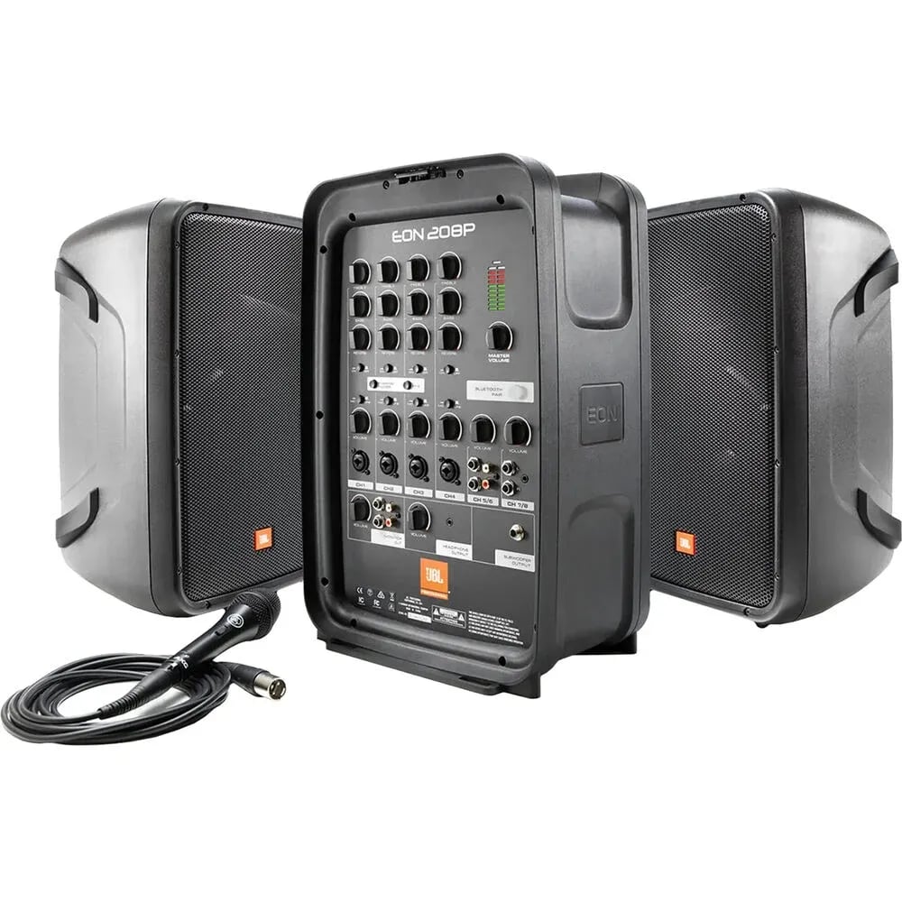 JBL EON208P – Sistema PA Portátil con Mezclador 8 Canales y Bluetooth - Variante en LEMM DJ Store