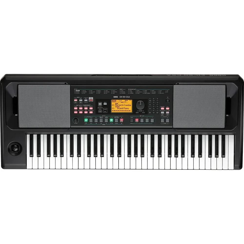 Korg EK-50 CSA – Teclado Arreglador 61 Teclas con Estilos Latinos