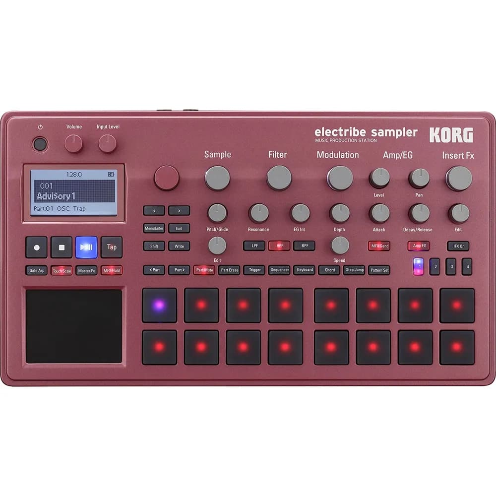 Korg ELECTRIBE2S RD – Sampler y Secuenciador para Producción en Vivo