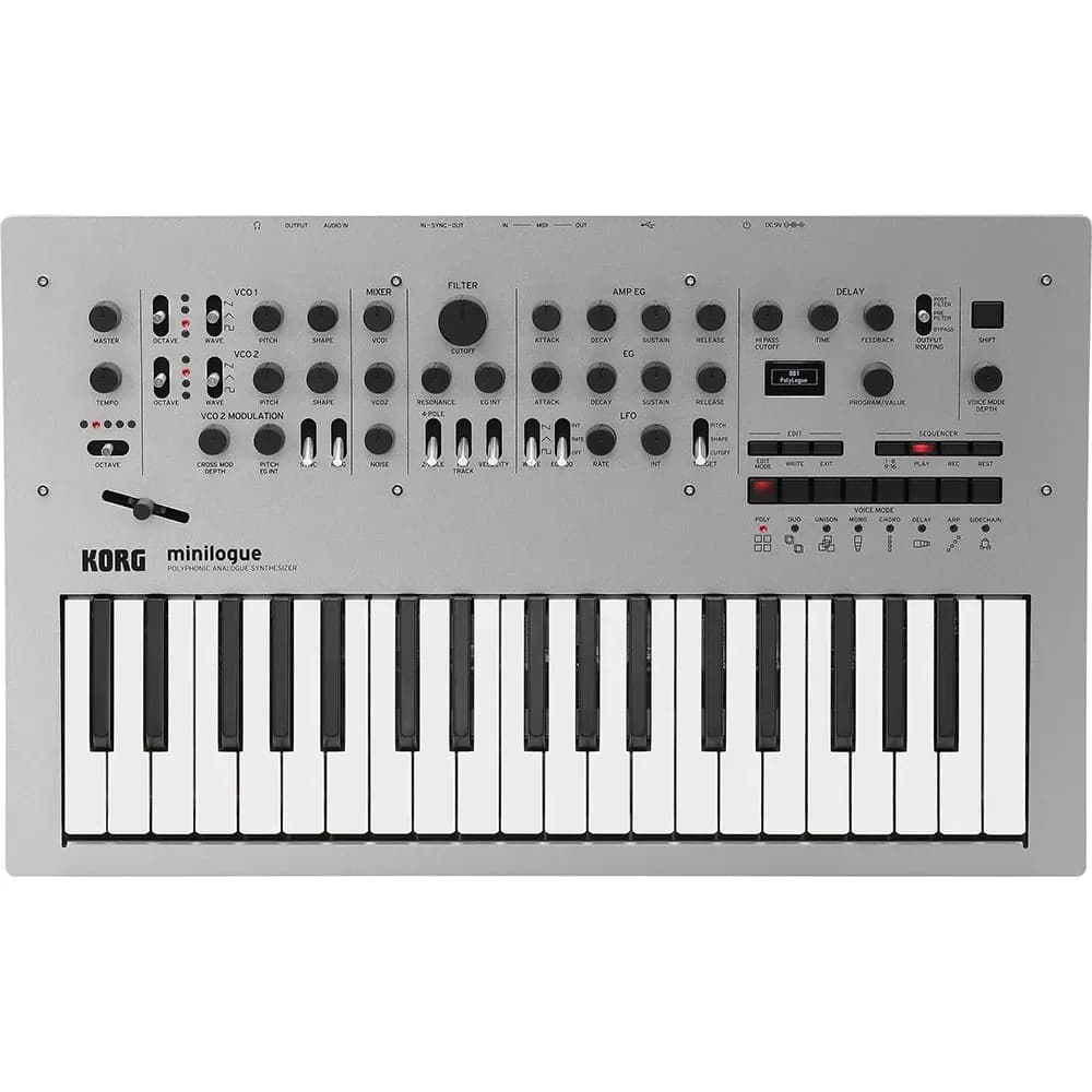 Korg Minilogue – Sintetizador Analógico Polifónico 4 Voces
