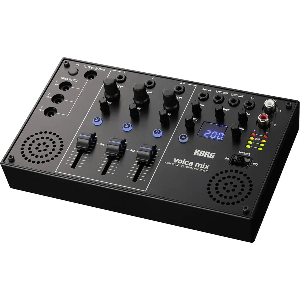 Korg Volca Mix – Mixer Analógico 4 Canales para Serie Volca