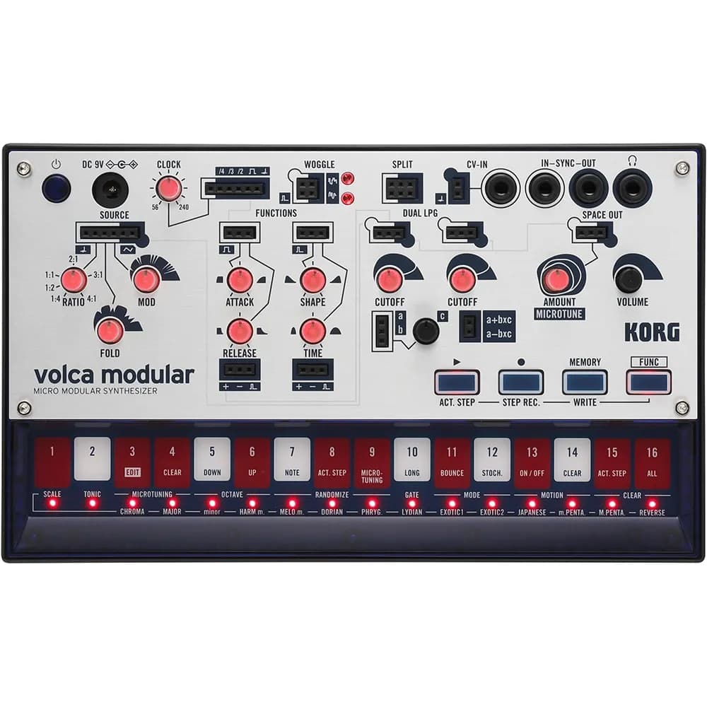 Korg Volca Modular – Sintetizador Semi-Modular Analógico con Secuenciador