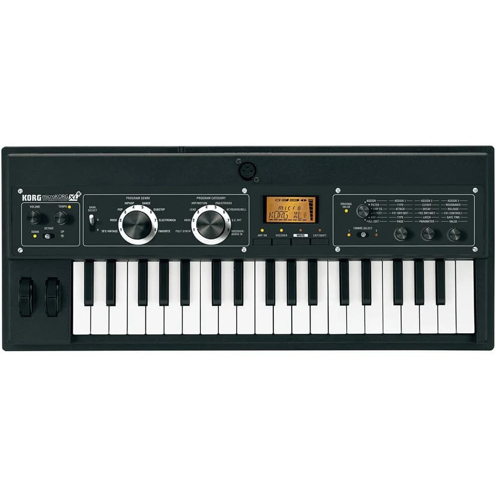 Korg microKORG XL+ – Sintetizador con Vocoder y Mini Teclado 37 Teclas