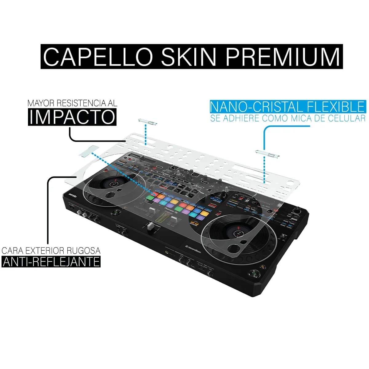 DEP Capello Skin – Lámina Protectora para Pioneer DDJ-REV5