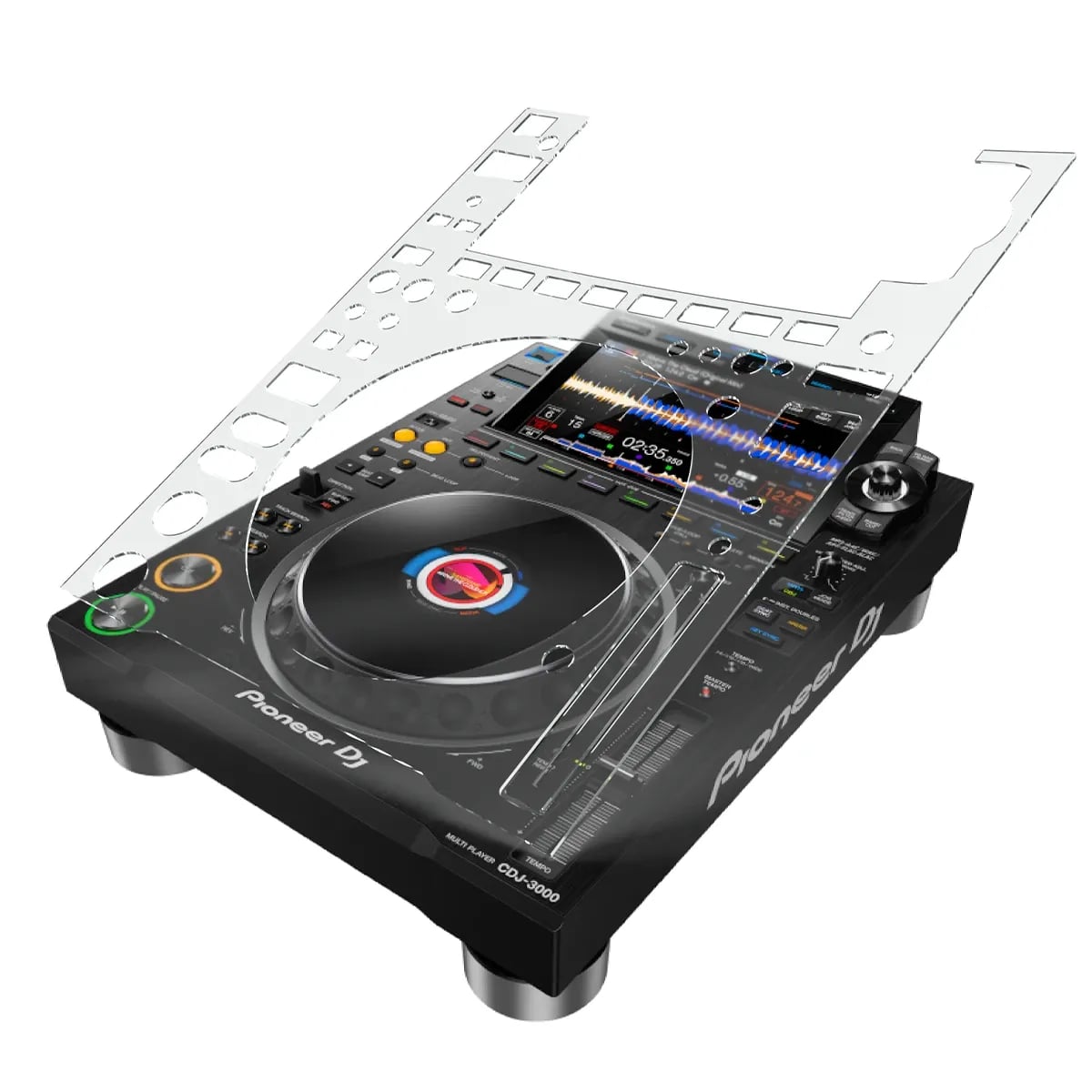 Capello Skin para Pioneer DJ CDJ-3000 – Lámina Protectora - Variante en LEMM DJ Store