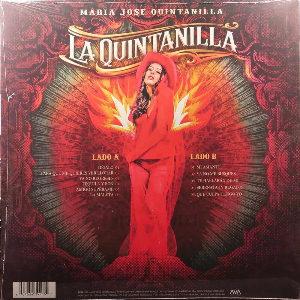 María José Quintanilla – La Quintanilla (Vinilo LP nuevo) - Variante - Vista alternativa en LEMM DJ Store