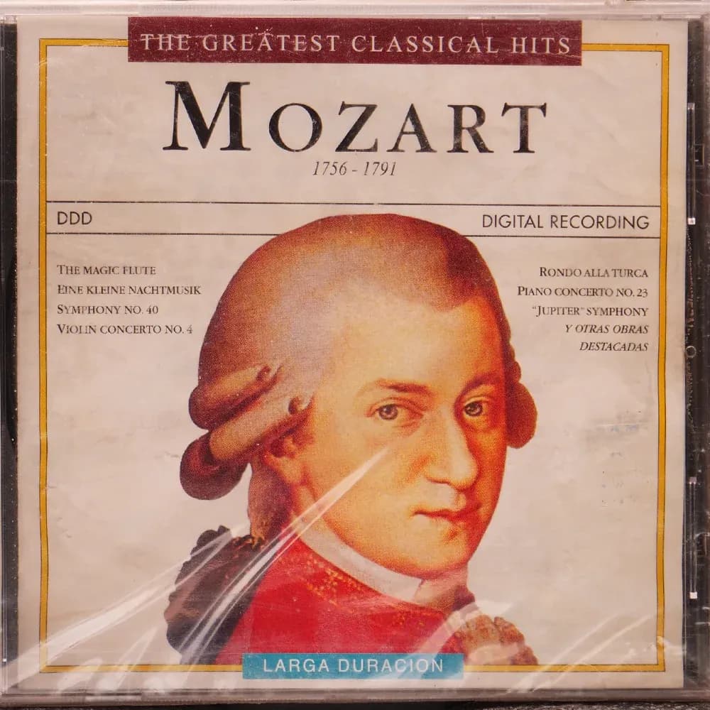Mozart – The Greatest Classical Hits (CD Álbum nuevo)